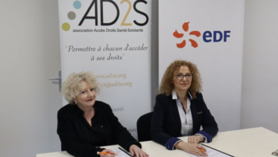 Signature d'une convention de partenariat entre AD2S et EDF Image 1